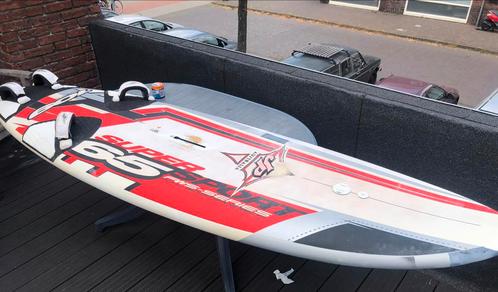 (Free)race set JP supersport & Lofstails, Watersport en Boten, Windsurfen, Gebruikt, Complete set, Met vin(nen), 5 tot 7 m², Ophalen