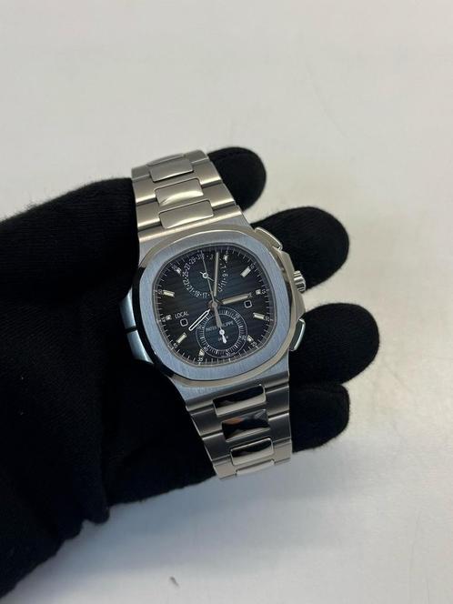 Patek Philippe  5990/1A 2022, Sieraden, Tassen en Uiterlijk, Sporthorloges, Zo goed als nieuw, iOS, Zwart, Waterdicht, Ophalen