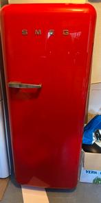 Te koop smeg koelkast met vriesvak FAB28RR1, Ophalen, 200 liter of meer, 60 cm of meer, 160 cm of meer