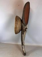 250862 Afrikaans Bamileke Olifant masker uit Kameroen, Antiek en Kunst, Ophalen of Verzenden