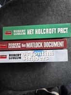 3 boeken Robert Ludlum, Boeken, Thrillers, Ophalen, Gelezen, Robert Ludlum, Nederland