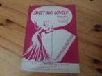 Sweet and lovely - arnheim / tobias / lemare, Muziek en Instrumenten, Gebruikt, Zang, Ophalen of Verzenden, Artiest of Componist