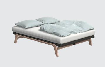 Showroom Auping Original 180x200 Blush Incl Nieuwe Matrassen beschikbaar voor biedingen