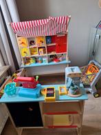 Leuk winkeltje met winkelwagen inclusief accessoires, Kinderen en Baby's, Speelgoed | Speelkeukens, Ophalen of Verzenden