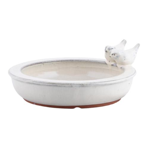 Vogelbad / drinkschaal rond, Tuin en Terras, Vogelhuisjes en Vogelbaden, Nieuw, Ophalen of Verzenden