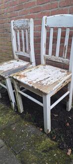 Gratis ophalen 2 stoelen,  decoratie tuin, Zo goed als nieuw, Ophalen