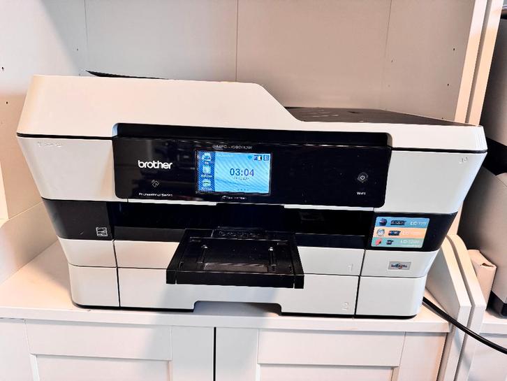 Brother MFC-J6920DW A3 printer & scanner, Computers en Software, Printers, Zo goed als nieuw, All-in-one, Inkjetprinter, Faxen