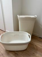Nieuwe curver wasmand en wasbox, Ophalen of Verzenden, Zo goed als nieuw, Wit