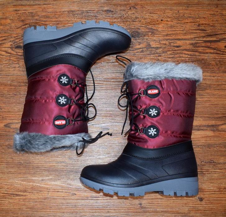 Olang - Snowboot Patty Bordeaux - maat 37/38, Kleding | Dames, Schoenen, Nieuw, Snowboots, Overige kleuren, Ophalen of Verzenden