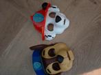 Paw patrol Chase en Marshall maskers, Ophalen of Verzenden, Zo goed als nieuw