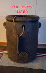 Mooie bruine Brynxz pot, Huis en Inrichting, Woonaccessoires | Overige, Ophalen, Zo goed als nieuw