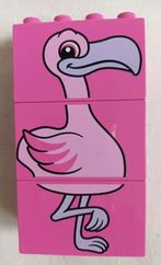 Duplo Dieren Flamingo puzzel uit set 10885, Ophalen of Verzenden, Gebruikt, Duplo