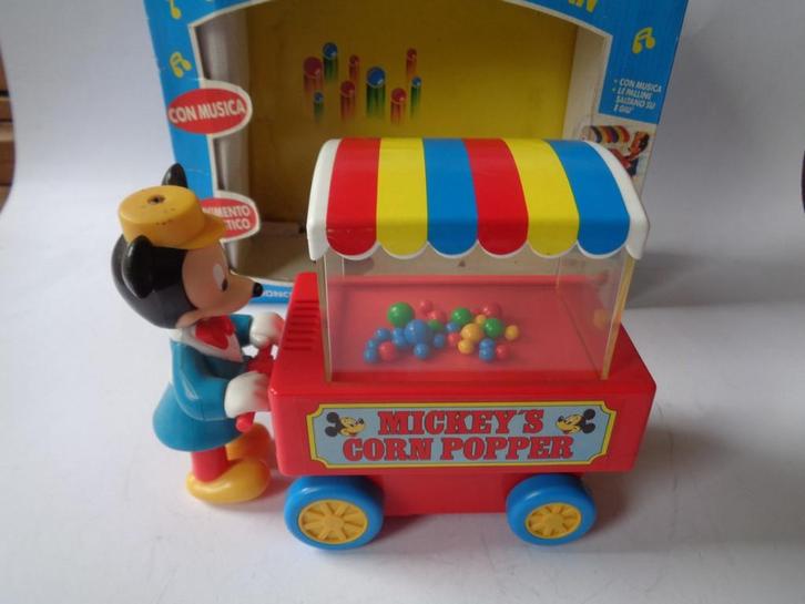 illco Topolino Mickey's Corn Popper met Doos. uit 1983, Verzamelen, Disney, Zo goed als nieuw, Overige typen, Mickey Mouse, Ophalen of Verzenden