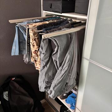 KOMPLEMENT Ikea uittrekbaar broekenrek