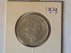 Mooie zilveren rijksdaalder 1939 wilhelmina, Postzegels en Munten, Munten | Nederland, Ophalen of Verzenden, Koningin Wilhelmina