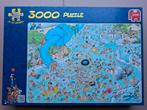 Jan van haasteren puzzel 3000 stukjes Tropische zwemparadijs, Ophalen of Verzenden, Meer dan 1500 stukjes, Zo goed als nieuw