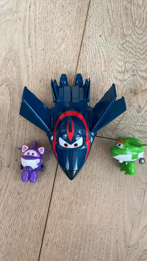 Set van 3 transformeerbare Superwings, Kinderen en Baby's, Speelgoed | Actiefiguren, Gebruikt, Ophalen