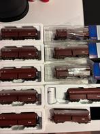 Grote set van 10 x roco NS kalk wagons, Hobby en Vrije tijd, Modeltreinen | H0, Treinset, Gelijkstroom, Ophalen of Verzenden, Roco