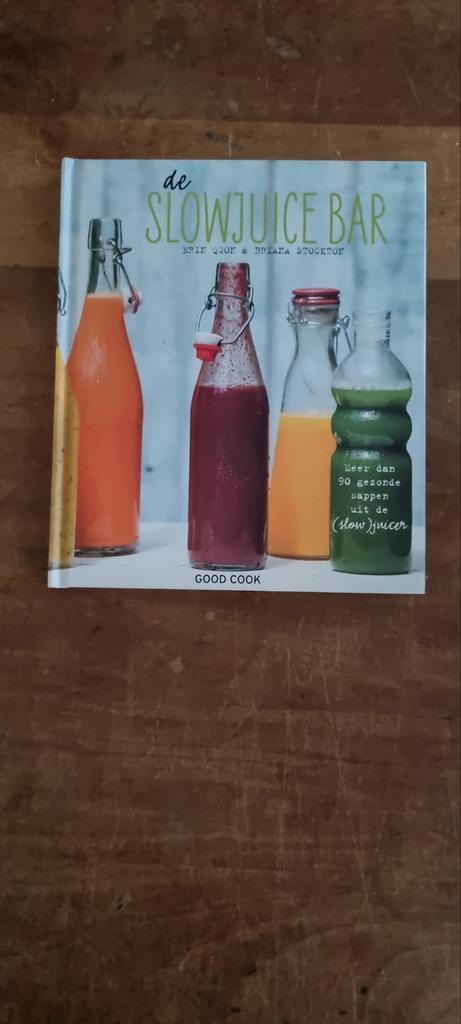 De Slowjuice Bar - Receptenboek, Boeken, Kookboeken, Zo goed als nieuw, Voorgerechten en Soepen, Overige gebieden, Gezond koken
