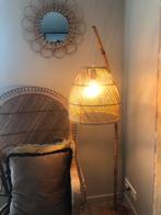 Gave Bamboe lamp/bohemian style, Huis en Inrichting, Lampen | Vloerlampen, Ophalen of Verzenden