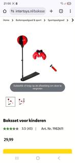 Boxset voor kinderen van de intertoys, Sport en Fitness, Ophalen, Zo goed als nieuw