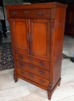 Antiek eiken klein Empire kabinet luierkabinet, Antiek en Kunst, Ophalen