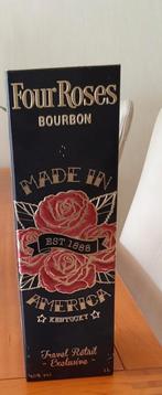 Blik bourbon Four Roses voor de verzamelaar, Verzamelen, Ophalen of Verzenden, Zo goed als nieuw, Overige, Overige merken