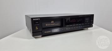 Sony CDP-C900 CD-Speler | CD-Wisselaar | 10 CD's | CD beschikbaar voor biedingen