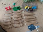 Houten trein delen,, Kinderen en Baby's, Speelgoed | Houten speelgoed, Ophalen of Verzenden, Gebruikt, Overige typen