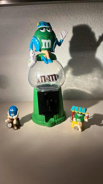 M&M kauwgomballen automaat + pvc figuren beschikbaar voor biedingen