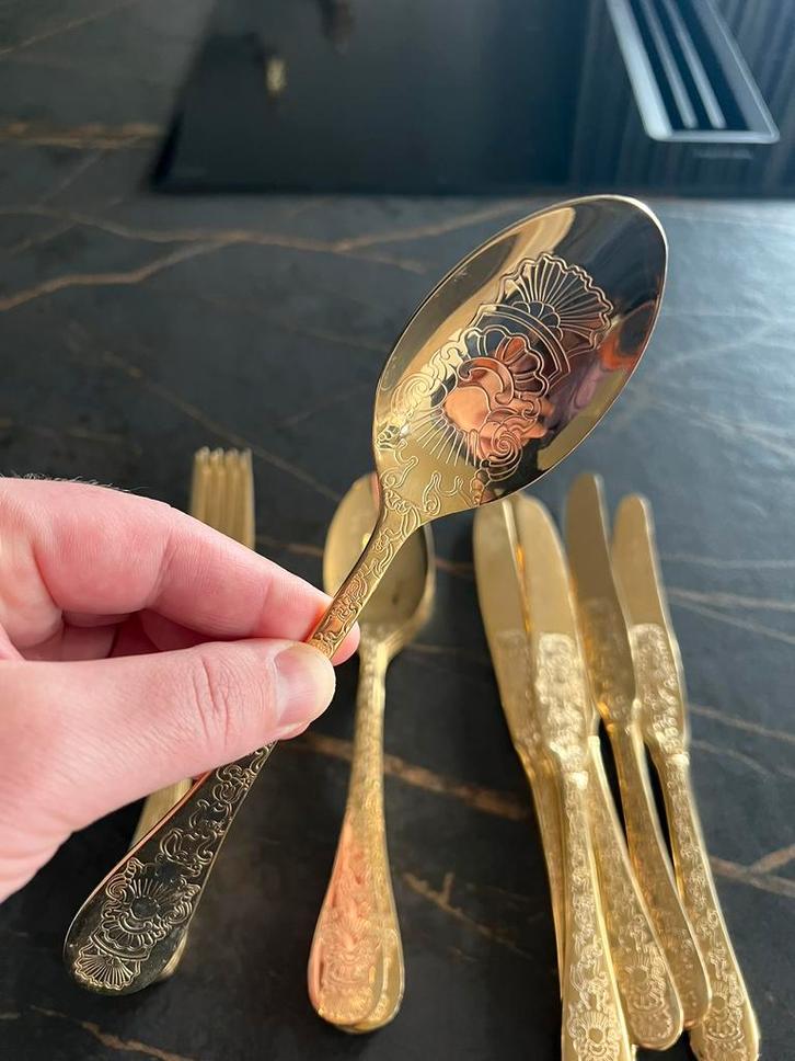 Zara home bestek, Huis en Inrichting, Keuken | Bestek, Gebruikt, Rvs of Chroom, Ophalen