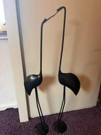 2 zwart metalen kraanvogels, Huis en Inrichting, Ophalen