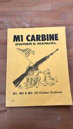 M1 Carbine owners manual., Verzamelen, Amerika, Overige soorten, Boek of Tijdschrift, Ophalen of Verzenden