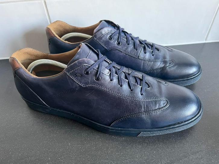 Van Bommel sneakers maat 11.5 / 46.5, Kleding | Heren, Schoenen, Zo goed als nieuw, Sneakers of Gympen, Blauw, Ophalen of Verzenden