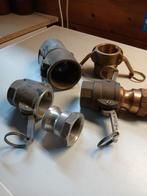 Koppelingen Kamlock, Doe-het-zelf en Verbouw, Motoren, Ophalen of Verzenden, Zo goed als nieuw, Overige typen