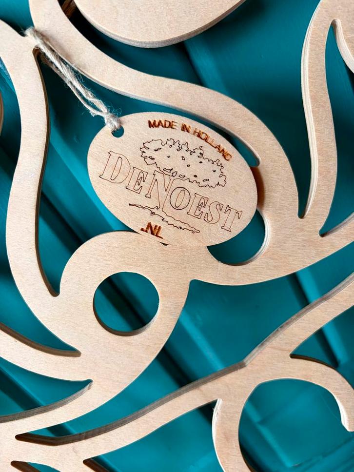 Houten Mandala Wanddecoratie van De Noest, Huis en Inrichting, Woonaccessoires | Wanddecoraties, Nieuw, Ophalen