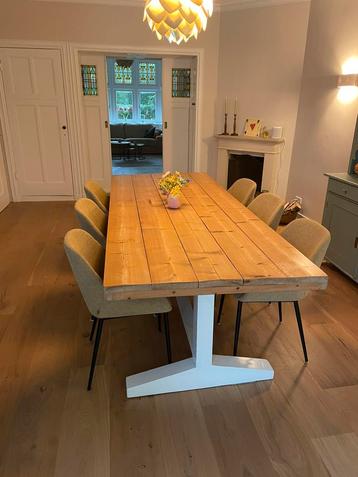 Eettafel 250 x 100 steigerhout beschikbaar voor biedingen