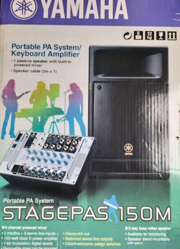 Yamaha stage pass 150-portable souns systeem beschikbaar voor biedingen