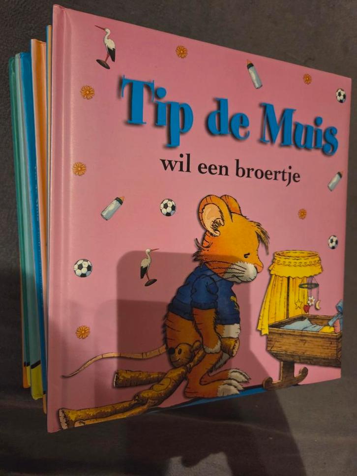 Boeken tip de muis, Boeken, Kinderboeken | Baby's en Peuters, Zo goed als nieuw, 3 tot 4 jaar, Ophalen of Verzenden