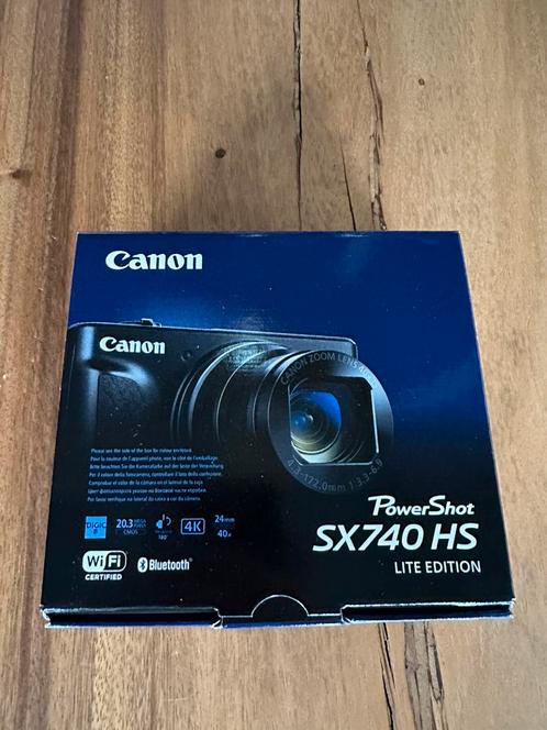 Canon PowerShot SX740HS Lite Zwart, Audio, Tv en Foto, Fotocamera's Digitaal, Zo goed als nieuw, Canon, 8 keer of meer, Ophalen of Verzenden