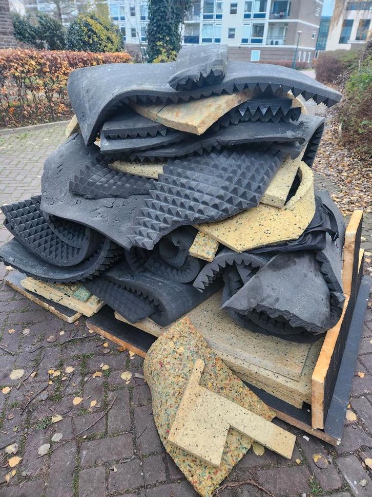 Geluidsisolatie - Diverse materialen, Muziek en Instrumenten, Overige Muziek en Instrumenten, Gebruikt, Ophalen