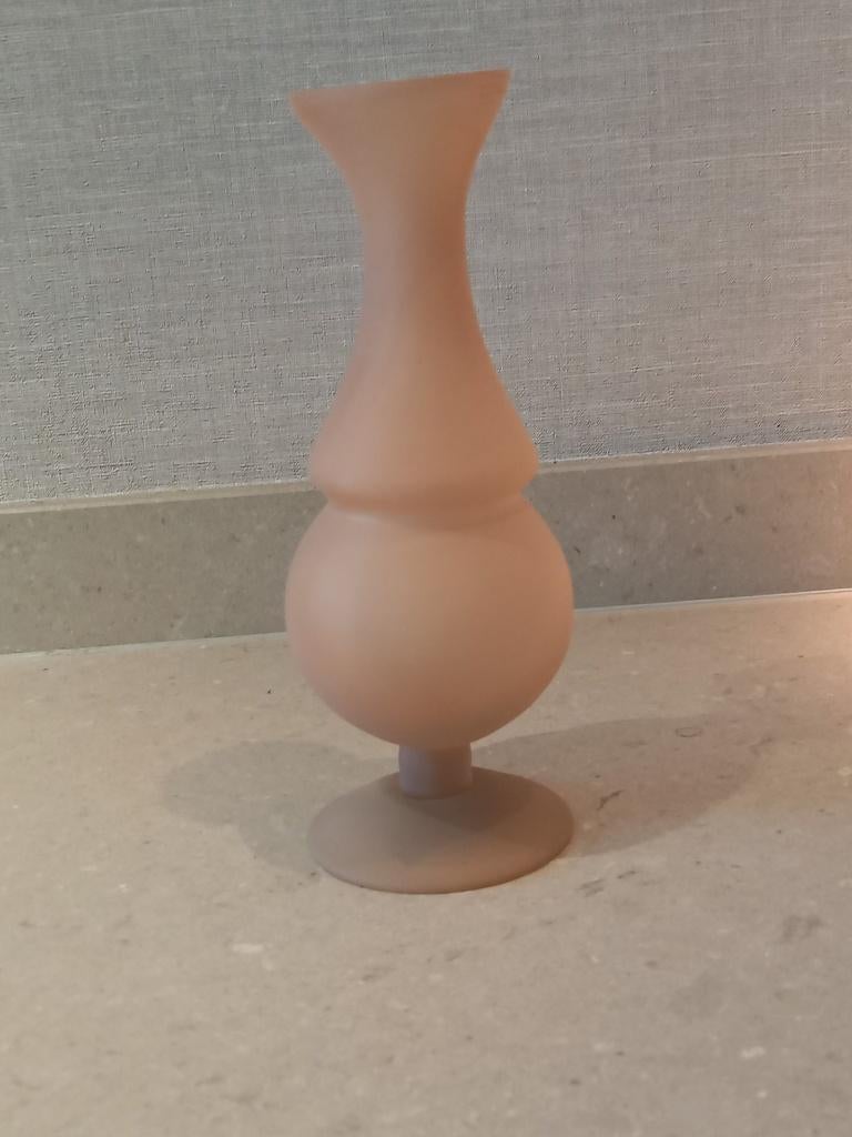 Mrs Bloom glazen vaasje Catania Old Pink - zalm roze (nieuw), Overige kleuren, Nieuw, Ophalen of Verzenden, Glas