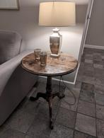 Twee wijntafels, Huis en Inrichting, Tafels | Bijzettafels, Ophalen, Gebruikt, Rond, 55 tot 75 cm