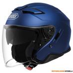 Shoei J-cruise 2 Candy, Mat Blauw, Motoren, Kleding | Motorhelmen, Ophalen of Verzenden, Nieuw met kaartje