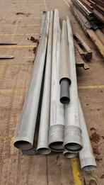 Pipelife 6 lengtes pvc pijpen 180 en 125mm, Doe-het-zelf en Verbouw, Buizen en Afvoer, Ophalen, Bochten, Gebruikt, Pvc