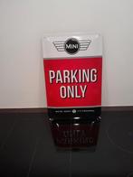 MINI wandbord reclamebord MINI PARKING ONLY tekstbord, Ophalen of Verzenden, Zo goed als nieuw