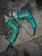 Twee keer hitachi bouwschroefmachines, Doe-het-zelf en Verbouw, Gereedschap | Boormachines, Ophalen, Gebruikt, Boor- en/of Breekhamer
