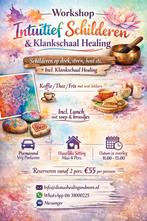 MOEDER-DOCHTER WORKSHOP Intuïtief schilderen., Boeken, Ophalen, Zo goed als nieuw, Spiritualiteit algemeen