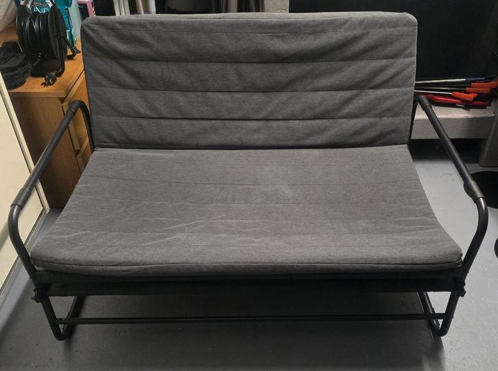Ikea Hammarn Slaapbank - Comfortabel en praktisch!, Huis en Inrichting, Slaapkamer | Slaapbanken, Gebruikt, 120 cm, 200 cm, Tweepersoons