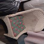 Rotan stoel, Huis en Inrichting, Stoelen, Ophalen, Gebruikt, Wit, Riet of Rotan